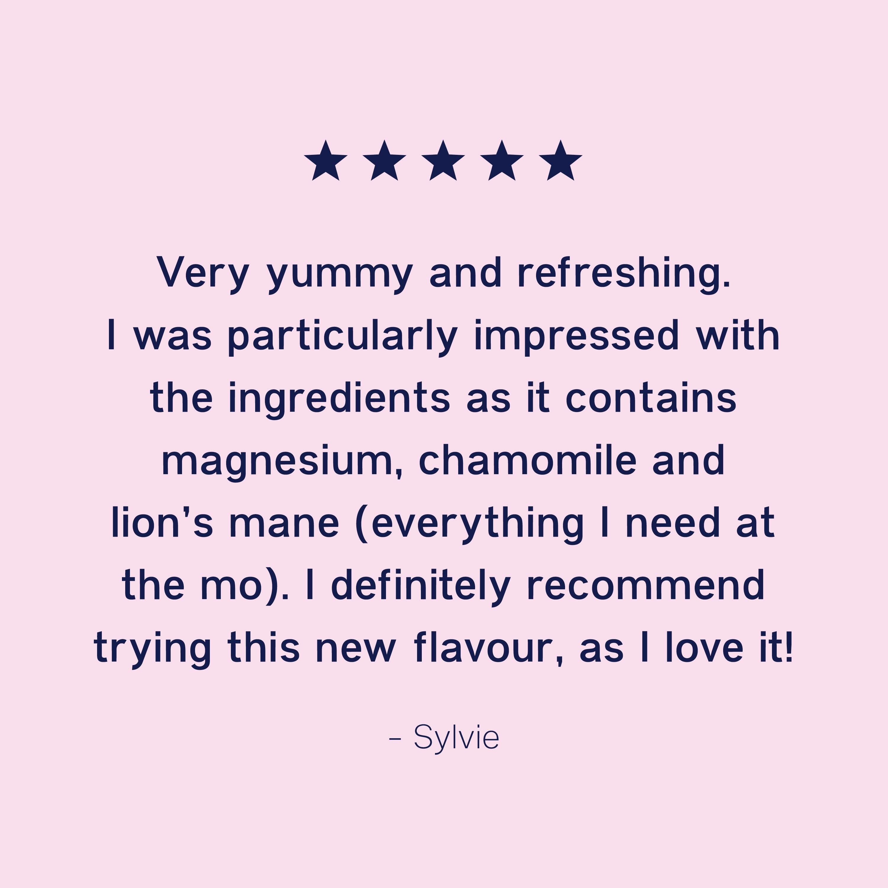 Mindful Blend Elderflower Mint