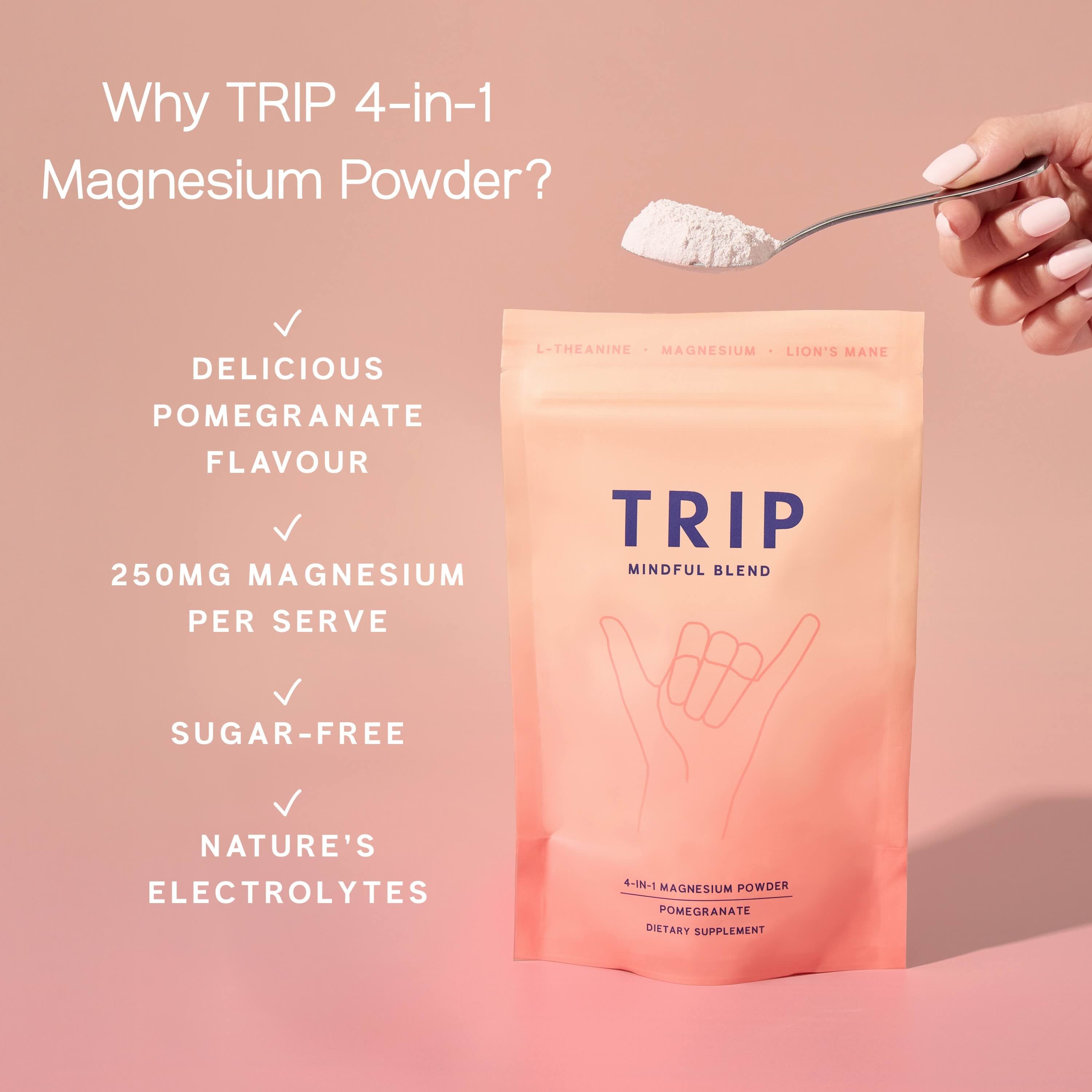 Pomegranate Orange Blossom Magnesium Powder