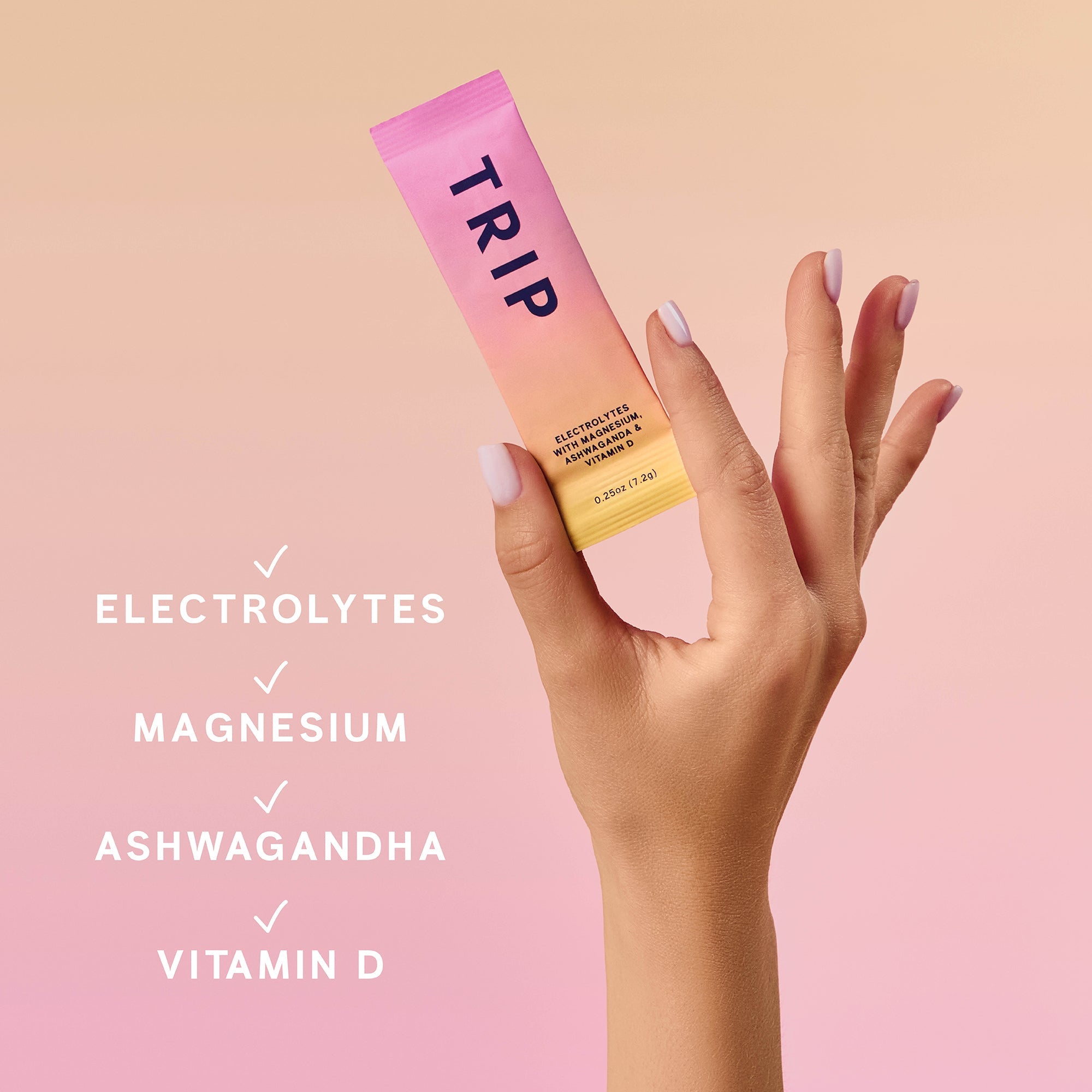 Peach Yuzu Electrolytes, Magnesium & Vitamin D