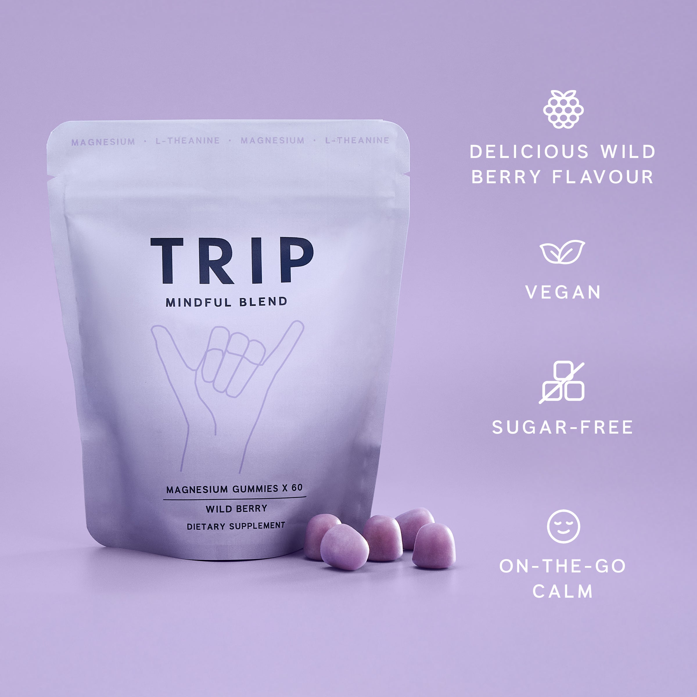 Wild Berry Magnesium Gummies