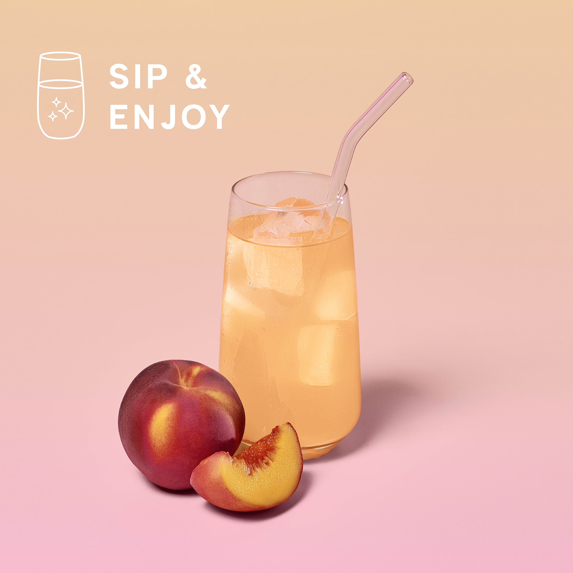 Peach Yuzu Electrolytes, Magnesium & Vitamin D